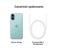 Apple iPhone 16 Plus 256GB Zielony - 1277940 - zdjęcie 6